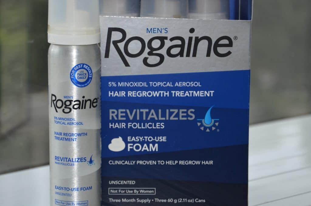 Rogaine: minoxidil tópico para tratamento da alopecia