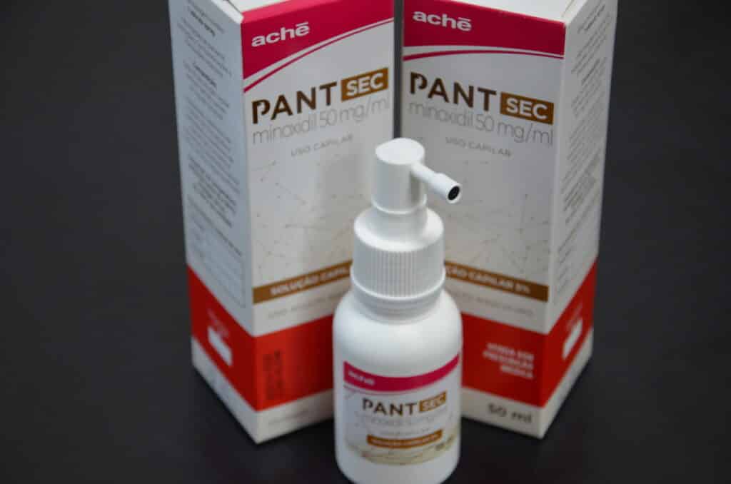 Pant Sec Minoxidil 50mg/mL solução capilar 50mL + válvula spray